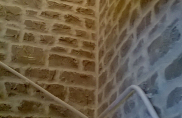 Cage escalier villa
